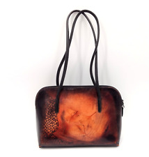 BAMBUS Shoulder Bag Women's Shoulder Bag Brown Art Leather Double Strap for sale  Shipping to South Africa