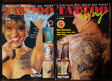 Lotto riviste tatuaggi usato  Savona