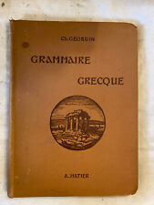 Grammaire grecque. ch. d'occasion  La Réole