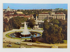 Used, Aerial View Schwarzenberg Square with Luminous Fountain Vienna Austria Postcard for sale  Shipping to South Africa