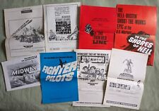 War movie pressbooks for sale  North Hollywood