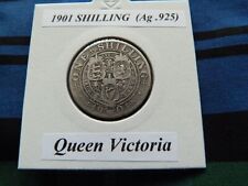 1901 silver shilling for sale  WIMBORNE