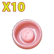 Overdenture pilar removível tampas masculinas inserções rosa macio 3,0 libras (pacote com 10) comprar usado  Enviando para Brazil