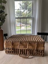 vintage basket storage wicker for sale  Lynchburg