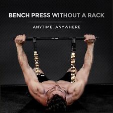 Adjustable Bench Press Band with Bar, Upgraded Push Up Resistance Bands, Portabl for sale  Shipping to South Africa
