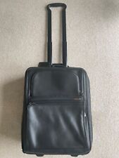 wheeled luggage leather for sale  CHELTENHAM