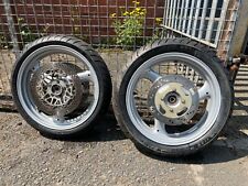 Suzuki GSF400 Bandit Front and Rear Back Wheel Discs  New tyres ! for sale  Shipping to South Africa