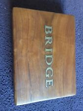 Brass inlaid bridge for sale  DEAL