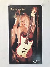 Pôster Genitorturers Gen com guitarra Dean Martini S 16x28 comprar usado  Enviando para Brazil