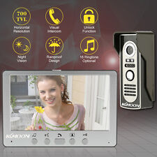 Intercom System LCD Visual Video Speakerphone With Waterproof Outdoor IR Camera tweedehands  verschepen naar Netherlands