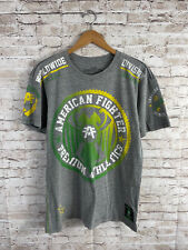 Camiseta American Fighter Graphic MMA UFC Gris Para Hombre XL Doble Cara DOP segunda mano  Embacar hacia Argentina