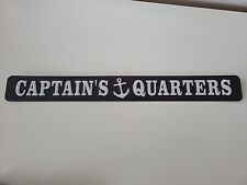 Captain quarters metal for sale  LITTLEHAMPTON