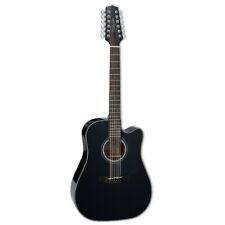 Takamine GD30CE-12 Black Dreadnought 12-String Acoustic-Electric Guitar B-Stock for sale  Shipping to Canada