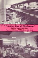 1954 HEADLINE BAR & RESTAURANTE HOTEL TIMES SQUARE no coração de NOVA YORK comprar usado  Enviando para Brazil