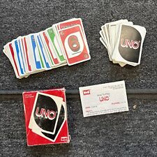 Jogo de cartas Uno 108 cartas conjunto completo caixa original 1988 instruções vintage usadas comprar usado  Enviando para Brazil