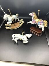 Lot porcelain carousel for sale  Clay
