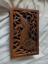 Vintage carved wooden for sale  NOTTINGHAM