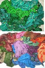 fabric lot silk remnant 2 for sale  Jamaica