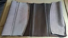 brown leather offcuts for sale  SLEAFORD