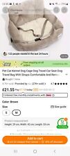 Travel dog bed for sale  CHOPPINGTON