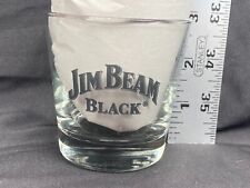 Whisky de vidrio Jim Beam negro de doble tiro rocas segunda mano  Embacar hacia Argentina