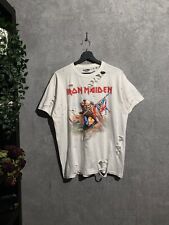 VINTAGE IRON MAIDEN PODARTY T-SHIRT ROZMIAR M AVANT GARDE LATA 90. ARCHIWUM METALLICA ROCK na sprzedaż  PL