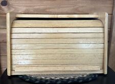 bread wood box bamboo for sale  Harshaw