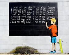 Banksy simpsons graffiti for sale  Cordova