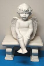 White ceramic angel for sale  Goddard