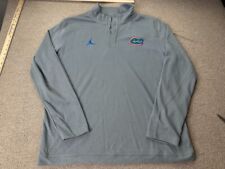 Florida Gators Team Issued Sweatshirt Jacket Jordan XL University Football Gray for sale  Shipping to South Africa
