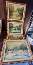 Vintage oil painting for sale  Cape Coral