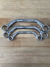 Clarke Half moon Ring Spanner’s X 3 Chrome Vanadium  for sale  Shipping to South Africa