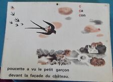 1960 ancienne affiche d'occasion  Grièges
