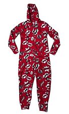 Pijama Disney Mickey Mouse One Piece Adulto Tamanho Grande Vermelho Roupa de Dormir Unissex Vermelho comprar usado  Enviando para Brazil