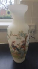 vintage large glass vase for sale  WIMBORNE