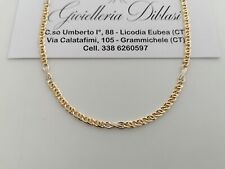 Collana oro bicolore usato  Mazzarrone