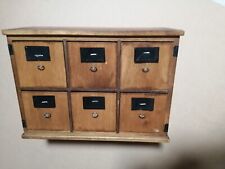 Wooden compartment storage d'occasion  Expédié en Belgium