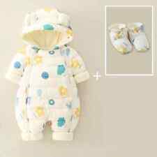 Winter Children Thicken Clothes Hooded snowsuit Baby boy Girls Jumpsuit for sale  Shipping to South Africa