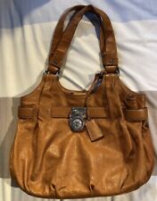 Used, Michael Kors Shoulder Bag Tan Brown Leather Handbag for sale  Shipping to South Africa