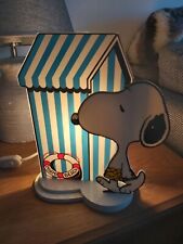 Vintage snoopy lamp for sale  PEACEHAVEN