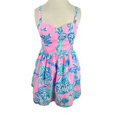 LILLY PULITZER Ardleigh Dress Sweetheart Pink Pout Barefoot Princess size 12 for sale  Shipping to South Africa