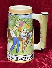 Budweiser Sports Series Beer Stein “Par the Course"1992 Mug Anheuser-Busch🍻⛳️ for sale  Shipping to South Africa