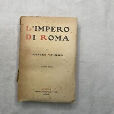 Libro. mommsen. impero usato  Roma