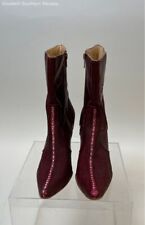 Usado, Botas femininas estilo ocidental vermelhas Joe Boots - Tamanho 6 comprar usado  Enviando para Brazil