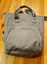 Enfamil Insulated Formula Cooler Wonder Diaper Bag/ Backpack Gray BNWOT  for sale  Shipping to South Africa