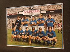 Sampdoria formazione calcio usato  Grizzana Morandi