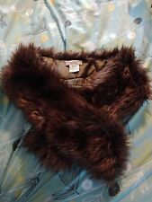 Faux fur stole for sale  NORWICH