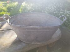 Tin bath galvanised for sale  Shipping to Ireland