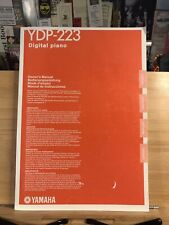 Piano digital Yamaha YDP-223 manual do proprietário comprar usado  Enviando para Brazil