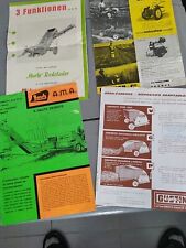 Lot prospectus catalogue d'occasion  Ouistreham